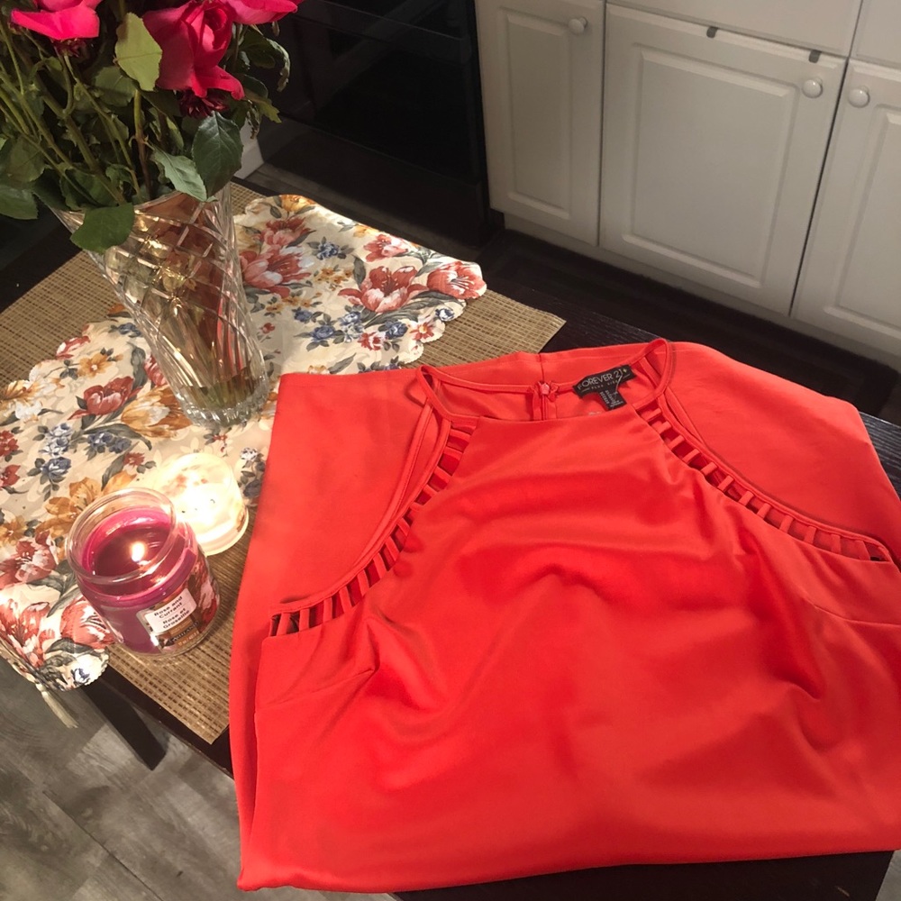 Pink/Red Body Con Dress